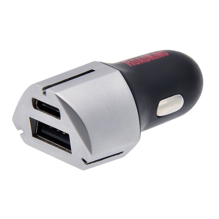 Roadking Dual USB / USB-C Charger, 12V RK01501